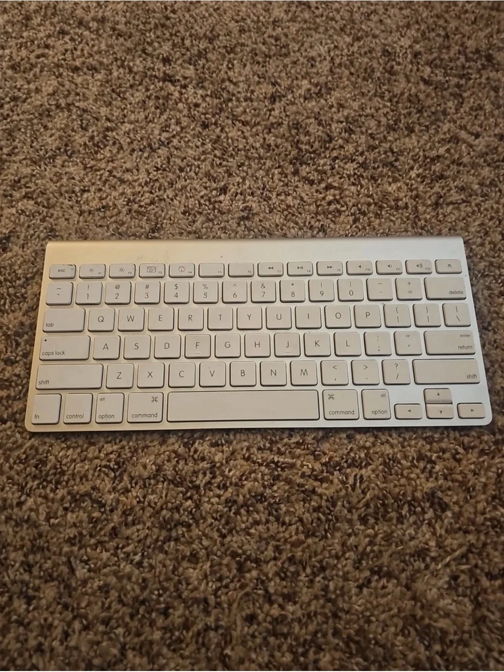 Apple Wireless Bluetooth Keyboard A1314 Mac Aluminium